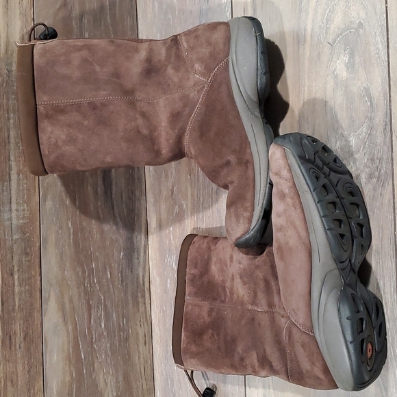 Merrell Primo Chill Massif tall chocolate Suede boots shoes sz 7 - Picture 6 of 12